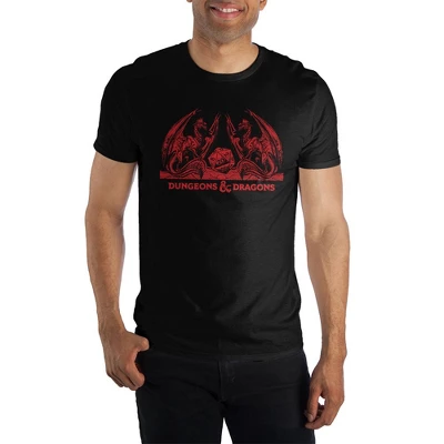 Mens Dungeons And Dragons Shirt DAD Mens Graphic Tee - Image 2