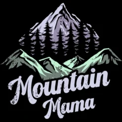 Men's Design By Humans Mountain Mama Camping Adventure Mom By Flowerr Tank Top