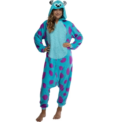 Disney Monsters Inc. Unisex Adult Sulley Kigurumi Cosplay Costume Union Suit - Image 6