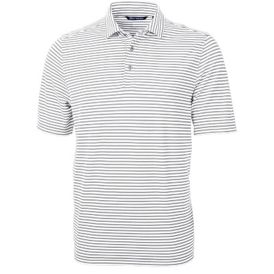Cutter & Buck Virtue Eco Pique Stripe Recycled Mens Polo Shirt - Image 12