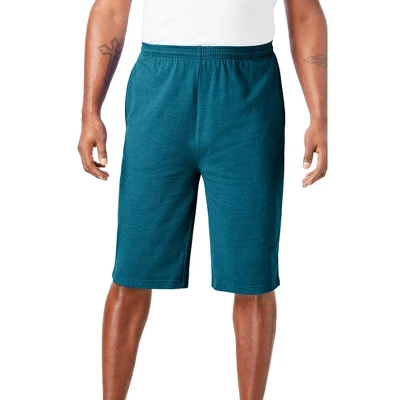 KingSize Men's Big & Tall Lightweight Extra Long Jersey Shorts - Image 11