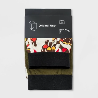 Men's Hot Sauce 2pk Boxer Briefs - Original Use™ Green