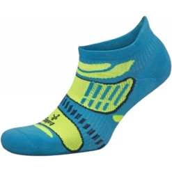 Balega UltraLight No Show Running Socks - French Blue/Lime