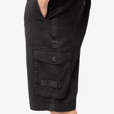 X RAY Mens Stretch Comfort Tactical Cargo Shorts 12.5" Inseam Knee Length Classic Fit Multi Pocket - Image 6