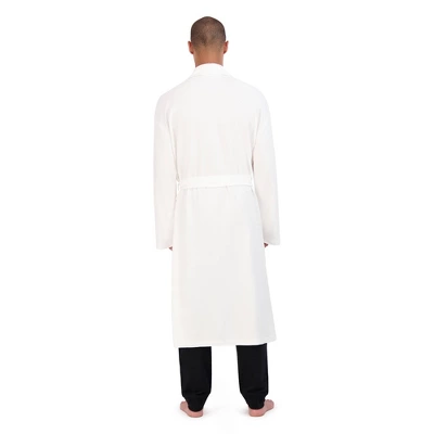Hanes Premium Men's Solid Waffle Robe - One Size Fits Most - Image 3