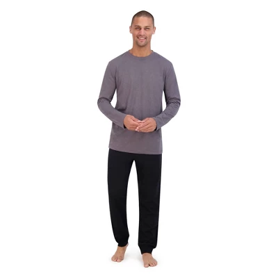 Hanes Premium Men's 2pc Super Soft French Terry Sleep Pajama Set - Image 6