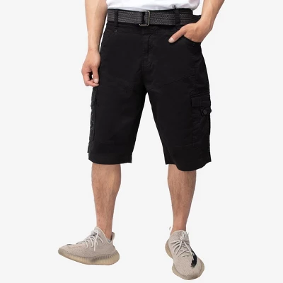 X RAY Mens Stretch Comfort Tactical Cargo Shorts 12.5" Inseam Knee Length Classic Fit Multi Pocket - Image 12