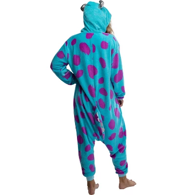 Disney Monsters Inc. Unisex Adult Sulley Kigurumi Cosplay Costume Union Suit - Image 2