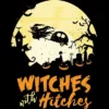 Men's Design By Humans Halloween Camping Witches Hitches Funny By RedBirdLS Tank Top