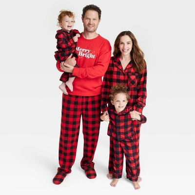 Adult Buffalo Check Matching Family Robe - Wondershop™ Red - Image 3