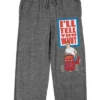 King Of The Hill I'll Tell You What Men's Gray Heather Sleep Pajama Pants