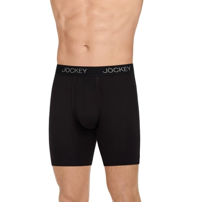 Jockey Men's Chafe Proof Pouch Ultra Soft Modal 6" Boxer Brief - Image 4