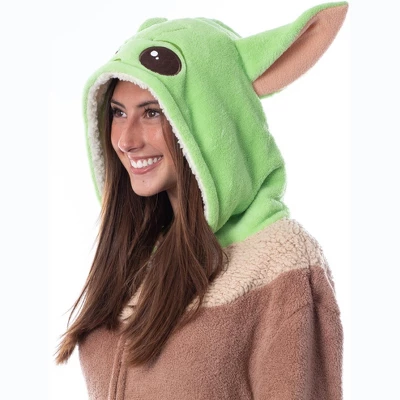 Star Wars The Mandalorian Adult The Child Kigurumi Union Suit Pajama Multi - Image 2