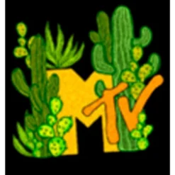 Men's MTV Cactus Desert Logo Lounge Pants