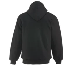 RefrigiWear Men's Jersey Lined Quilted Insulated Sweatshirt Hoodie