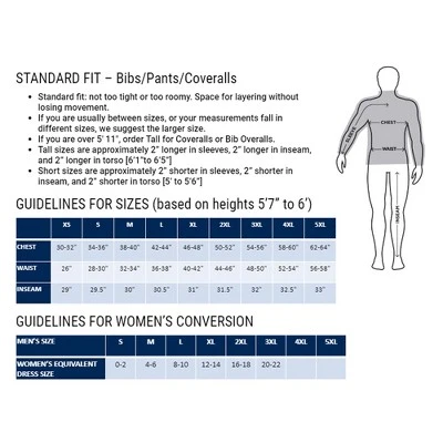 RefrigiWear Men's Freezer Edge Warm Insulated Bib Overalls With Reflective Tape - Image 2