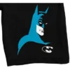 Batman Cartoon Profile Men's Black Sleep Pajama Shorts