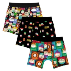 South Park Men's Boxer Briefs (Pack Of 3)