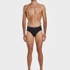 Pair Of Thieves Men's 3pk Super Fit Briefs - Solid Black