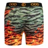 Odd Sox Men's Funny Underwear Boxer Briefs Hot Blaze Fire Flames Graphic Print