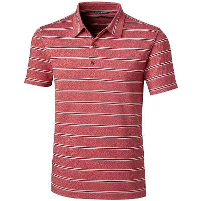 Cutter & Buck Forge Polo Heather Stripe Tailored Fit Shirt - Image 4