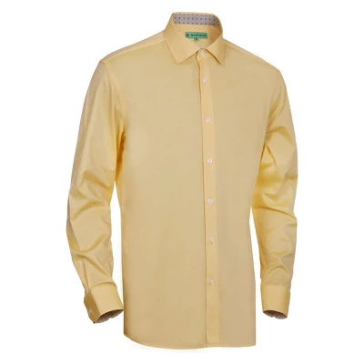 Mio Marino | Men's Oxford Slim Fit Shirt - Image 6