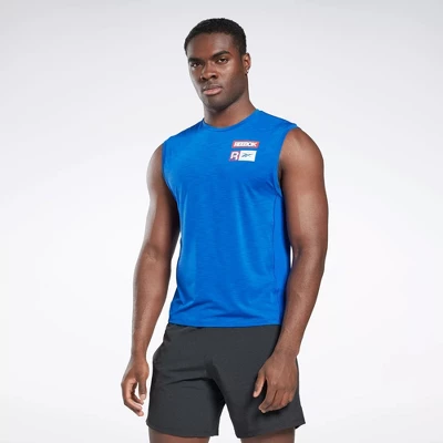 Reebok ACTIVCHILL Sleeveless T-Shirt Mens Athletic Tank Tops - Image 6