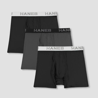 Hanes Premium Comfort Flex Fit Men's Trunks 3pk - Image 2