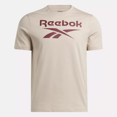 Reebok Identity Big Stacked Logo T-Shirt - Image 3