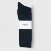 Men's Flat Knit Dress Socks 5pk - Goodfellow & Co™