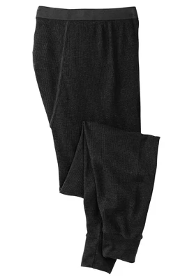 KingSize Men's Big & Tall Heavyweight Thermal Waffle Pants - Image 2