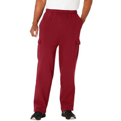 KingSize Men's Big & Tall Thermal Waffle-Lined Cargo Pants - Image 3