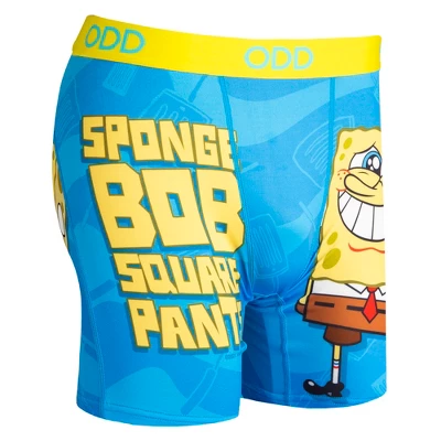 Odd Sox, Funny Men's Boxer Briefs Underwear, Nickelodeon SpongeBob Novelty Print - Image 2