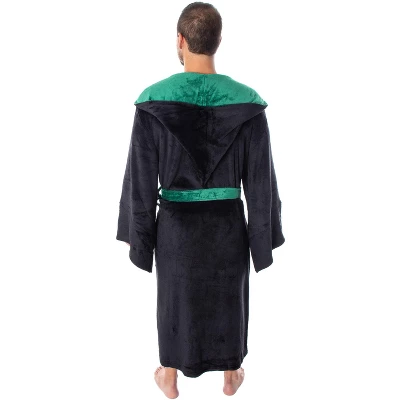 Harry Potter Adult Fleece Plush Hooded Robe - Image 4