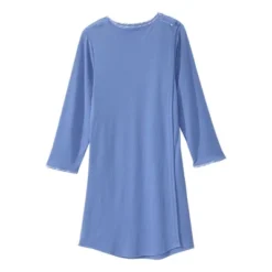Silverts Adaptive Shoulder Snap Nightgown, Henley