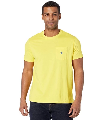 U.S. Polo Assn. Mens Solid Crew Neck Short Sleeve Pocket T-Shirt - Image 8