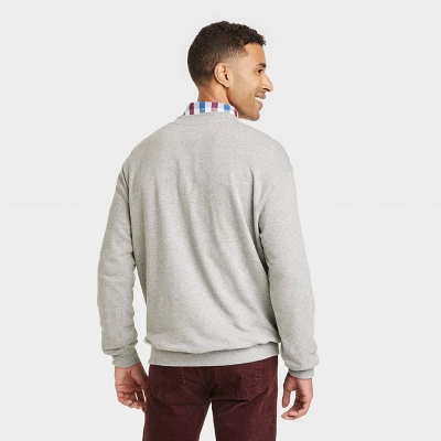 Men's Relaxed Fit Crewneck Pullover Sweatshirt - Goodfellow & Co™