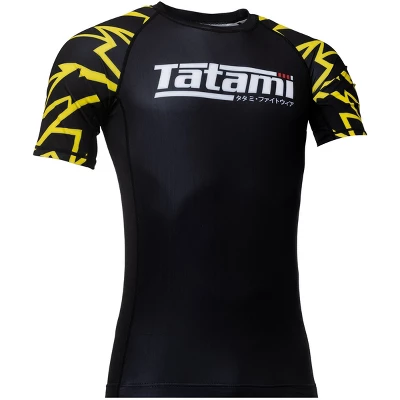 Tatami Fightwear Recharge Short Sleeve Rashguard - Bolt - Image 2