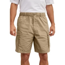 KingSize Men's Big & Tall 8" Moisture Wicking Cargo Shorts