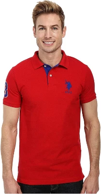 U.S. Polo Assn. Men's Short Sleeve Polo Shirt With Applique - Image 7