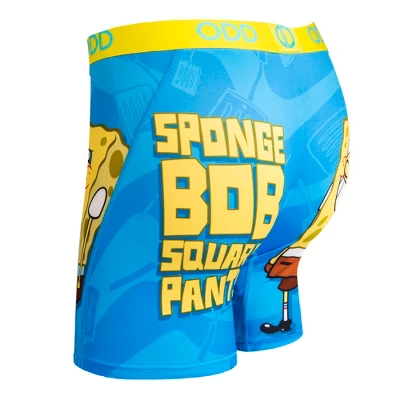Odd Sox, Funny Men's Boxer Briefs Underwear, Nickelodeon SpongeBob Novelty Print - Image 3