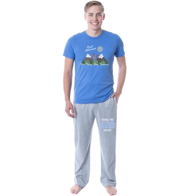 Star Wars Mens' Travel Tourist Ad Sleep Pajama Set - Image 11