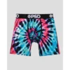 PSD Men's Tie-Dye Boxer Briefs 2pk - Pink/Navy Blue/Light Aqua Blue