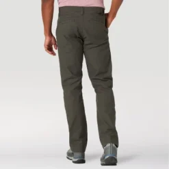 Wrangler Men's ATG Canvas Straight Fit Slim 5-Pocket Pants