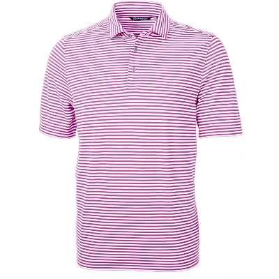 Cutter & Buck Virtue Eco Pique Stripe Recycled Mens Polo Shirt - Image 18