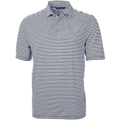Cutter & Buck Virtue Eco Pique Stripe Recycled Mens Polo Shirt - Image 11
