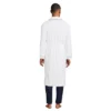 Lands' End Men's Calf Length Piped Turkish Terry Robe