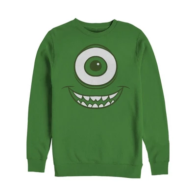 Men's Monsters Inc Mike Wazowski Eye Sweatshirt - Image 3