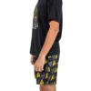 Star Trek U.S.S. Enterprise Crew Men's Crew Neck Short Sleeve Tee & Lounge Shorts Combo Set
