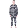 The Nightmare Before Christmas Unisex Adult Fair Isle Union Suit Pajama Unisex